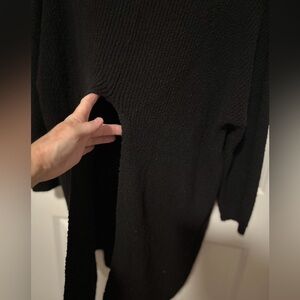 Free People Black Turtleneck Sweater
